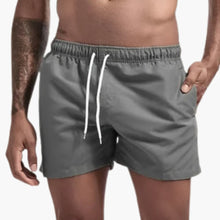 Schnelltrocknende Badehose - für Herren mit sportlichem Look – Grau