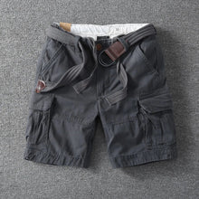 Lorthan - atmungsaktive Cargoshorts – Grau