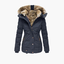Strukturierte Jacke für Damen – Blau