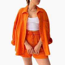 VanBruggen™ | Bequemes 2-teiliges Sommer-Set – Orange