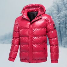 Designer Daunenjacke für Männer – Rot