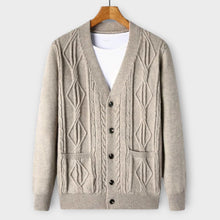 Amedeo - Strick-Cardigan – Beige