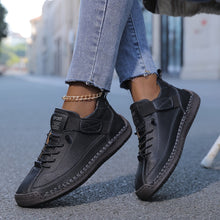 Claudia | Damen Orthopädische Lässige Komfort Sneaker – London Schwarz