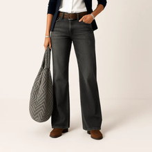 Majken - Lässig geschnittene Jeans für einen trendigen Look – Dunkelgrau