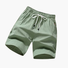 Herren Badeshorts mit Kordelzug und Seitentaschen für Sommer – Grün