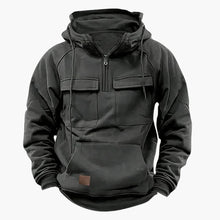 Julian | Premium Taktische Hoodie – Grau