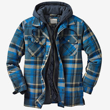 Flanelljacke   Flanelljacke – Blau