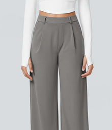 Valena | Bequeme, figurschmeichelnde Hose – Grau