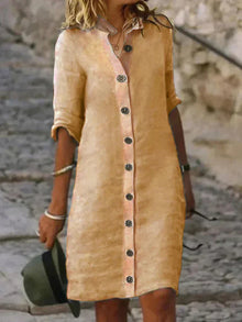 Sommerkleid für Damen – Khaki