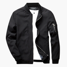 Richard | Stilvolle Bomberjacke – Schwarz