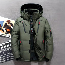 Herren Winterjacke | Steppjacke Mit Kapuze Und Taschen – Grün