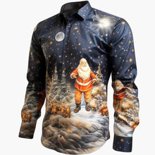 Leonhard | Bequeme Weihnachtsshirt – DunkelBlau
