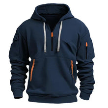 Nils | Stylischer Hoodie – Dunkelblau
