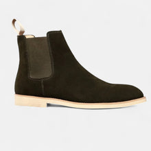 Brendo™ | Chelsea-Stiefel für Herren aus hochwertigem Wildleder – Grün