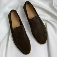 Jonas | Premium Wildleder Slipper – Braun