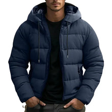 Theon | Warm Winterjacke für Männer – Marineblau