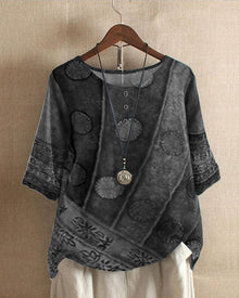 Modische Damen-Top - Eva – Grau