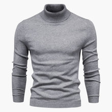 Finn | Exklusiver Rollkragenpullover – Grau