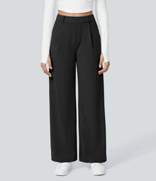 Valena | Bequeme, figurschmeichelnde Hose – Schwarz
