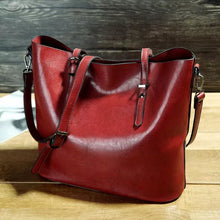 Lindara | Elegante Ledertasche – Rot