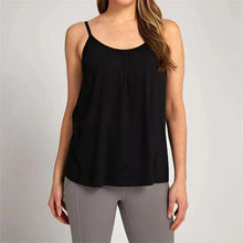 Leah® | Ausgestelltes Tanktop – Schwarz