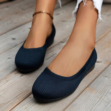 Telma -  Orthopädische Sandalen | Flache Loafers | Schuhe damen bequem – Marineblau