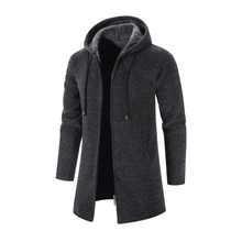 Kapuzen-Sweatshirt aus Wolle - WENTZEL – Grau