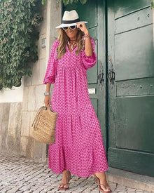 Isolde | Bequemes Sommerkleid – Rosa