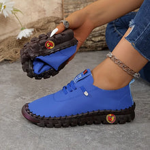 Hilga – Turnschuh Mit Schnürung Und Flexibler Sohle – Blau