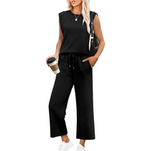 Noor | Zweiteiliges Lounge-Set – Schwarz