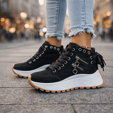 Frieda – Street Chunk Sneaker – Schwarz