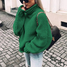Carra | Dicker Pullover für Frauen – Grün