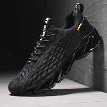 Elias | Aktive Dragonskin-Sneakers – Schwarz