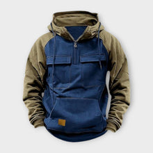 TITAN™ HALF-ZIP HOODIE – Blau