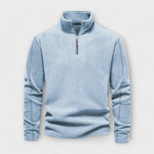 Emilio - Warmer & weicher Fleece Pullover – Hellblau