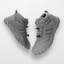 FlexiWarm™ – Unisex Barfußschuhe Winter Atmungsaktiv – Grau