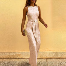 Victoria - Eleganter und stilvoller Jumpsuit – Rosa