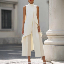 Maryam - Elegantes Langes Kleid – Weiß