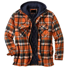 Flynn - Schicke Jacke mit Kapuze – Orange