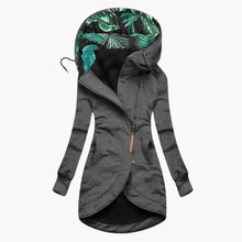 Lila | Wetterfeste Damen-Winterjacke – Grau