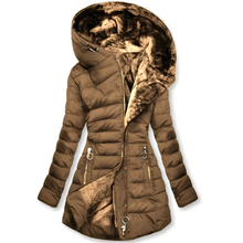 Jasmine - Modische Kapuzenjacke – Braun