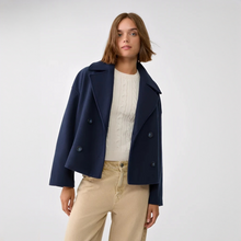 Claire - Schicke und komfortable Jacke – Marineblau