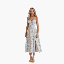 Cassandra | Tailored Dress – Blau