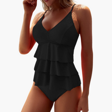 Mabel | Wohlfühl-Tankini-Set – Schwarz