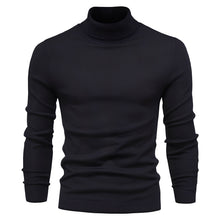 Carson - Stilvoller Rollkragenpullover – Schwarz