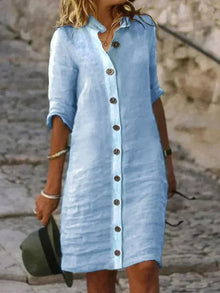 Sommerkleid für Damen – Blau