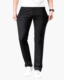Jaxon | Slim Passform Lässige Chino-Hose – Schwarz