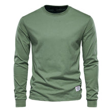 Wynne - Bequemes Langarmshirt – Grün