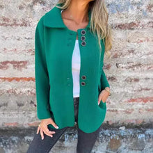 Elegante Jacke mit Knopfleiste | Stilvolle Details | Vielseitiger Look – Grün