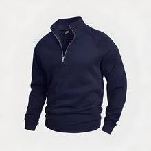 Wiley - Komfortables Herren-Sweatshirt mit Zipper – Blau